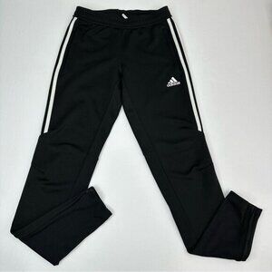 Adidas Climacool Tiro Training Pants‎ Mens XS Black White Striped Soccer Joggers